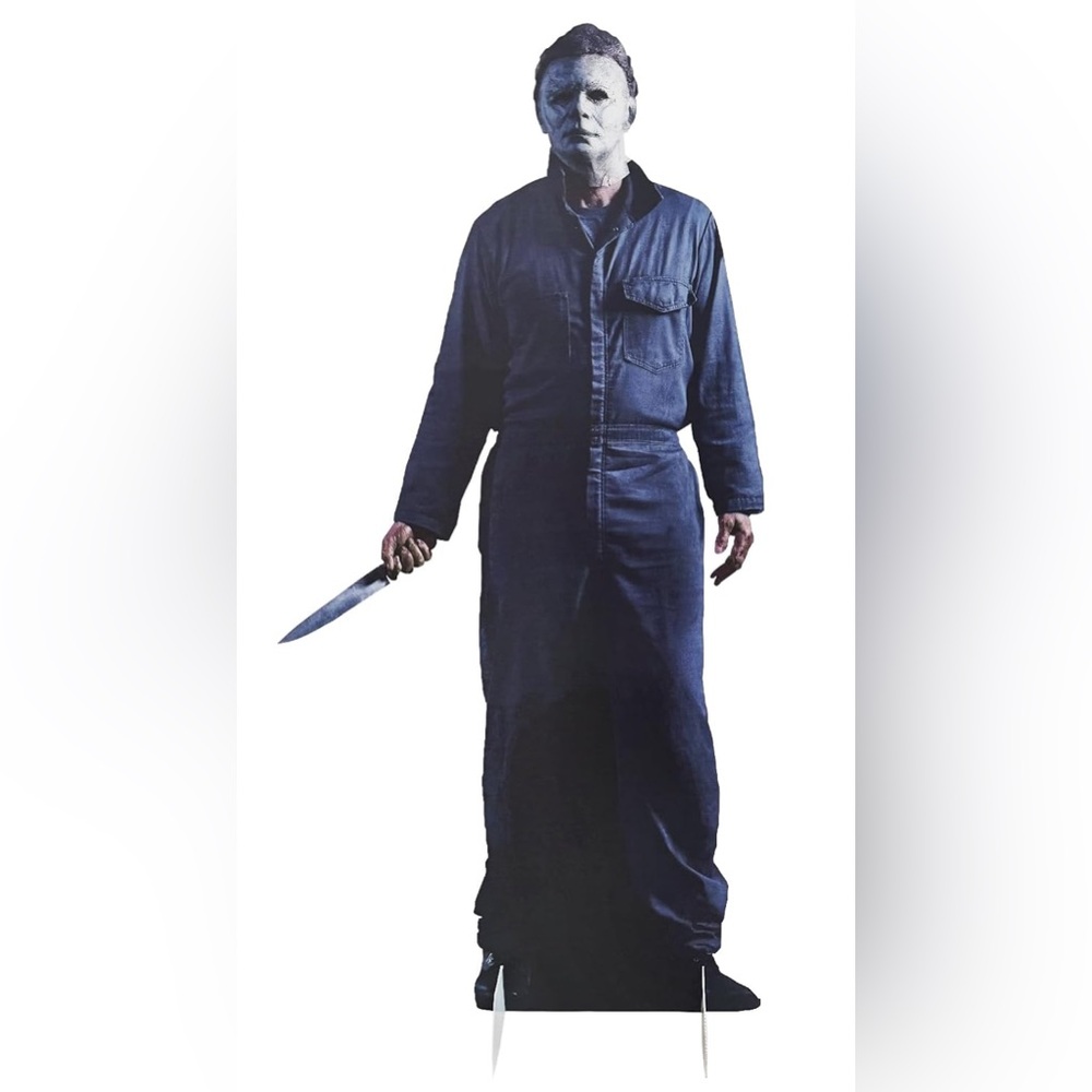 Michael Myers from Halloween Full Size Cardboard Cutout Standup Display Over 6ft - Picture 1 of 9